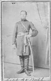 Capt Asahel K Bush, 4th IN Battery